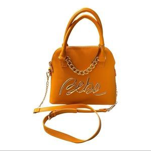 Bebe Gianna Dome Purse Apricot
